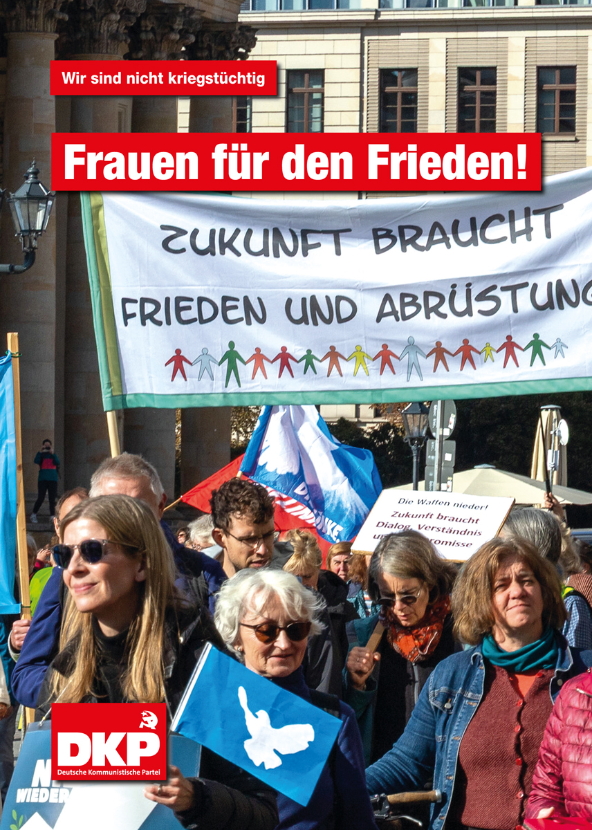 Frauen für den Frieden - Wir sind nicht kriegstüchtig (PDF, 14.01 MB) Frauen für den Frieden - Wir sind nicht kriegstüchtig (PDF, 14.01 MB)
